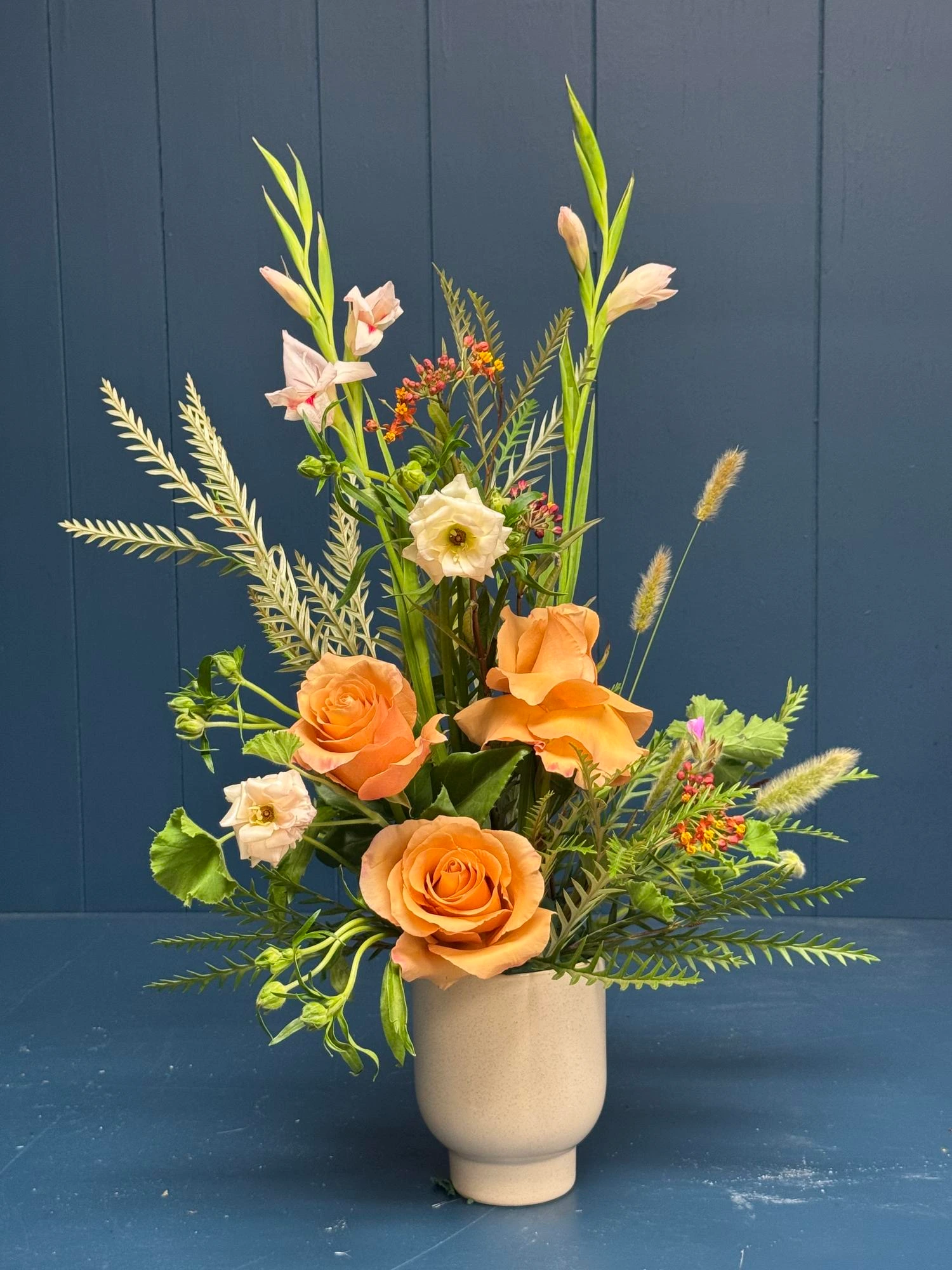 Soft, romantic bouquet