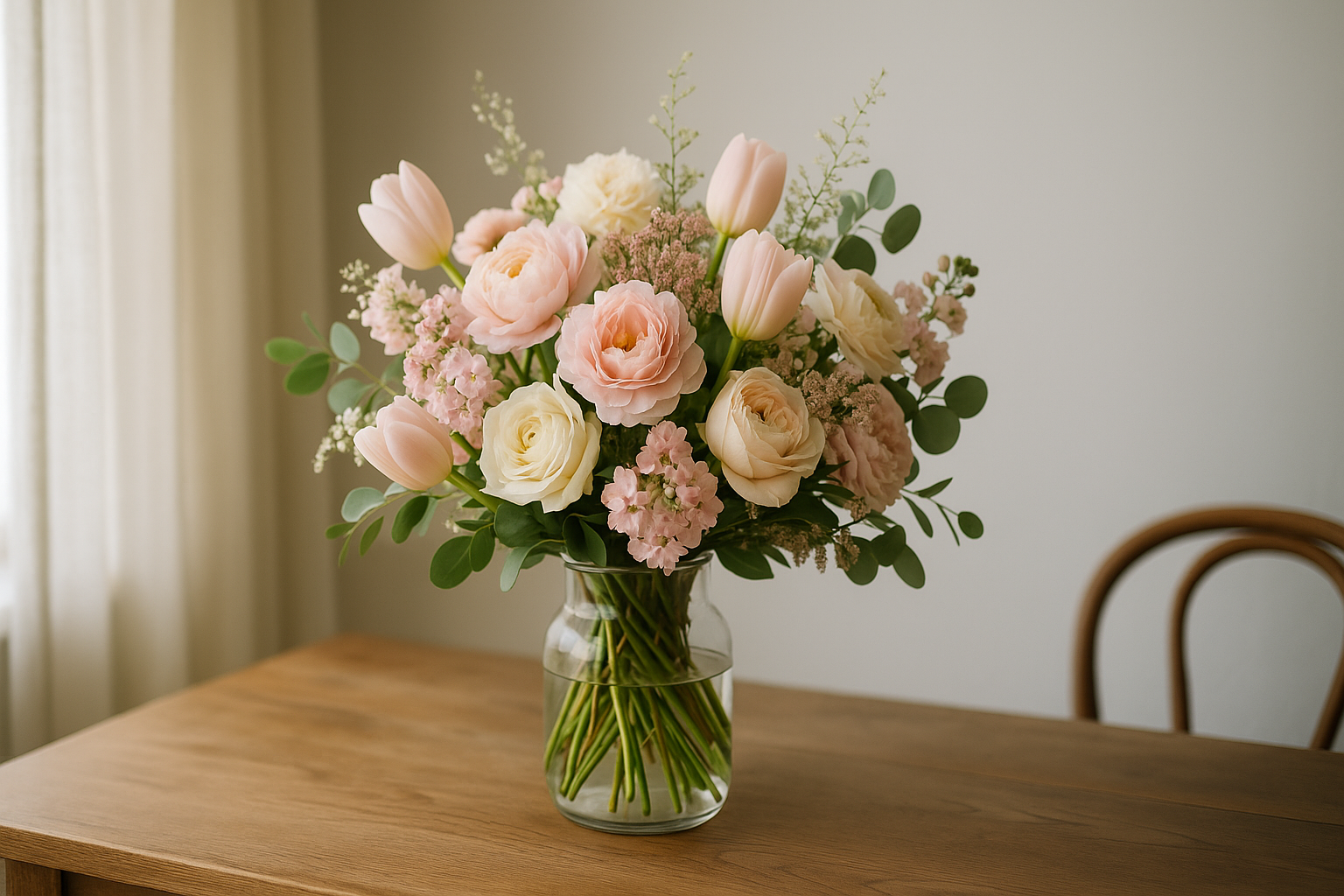 Romantic bouquet from Fleur de Nord
